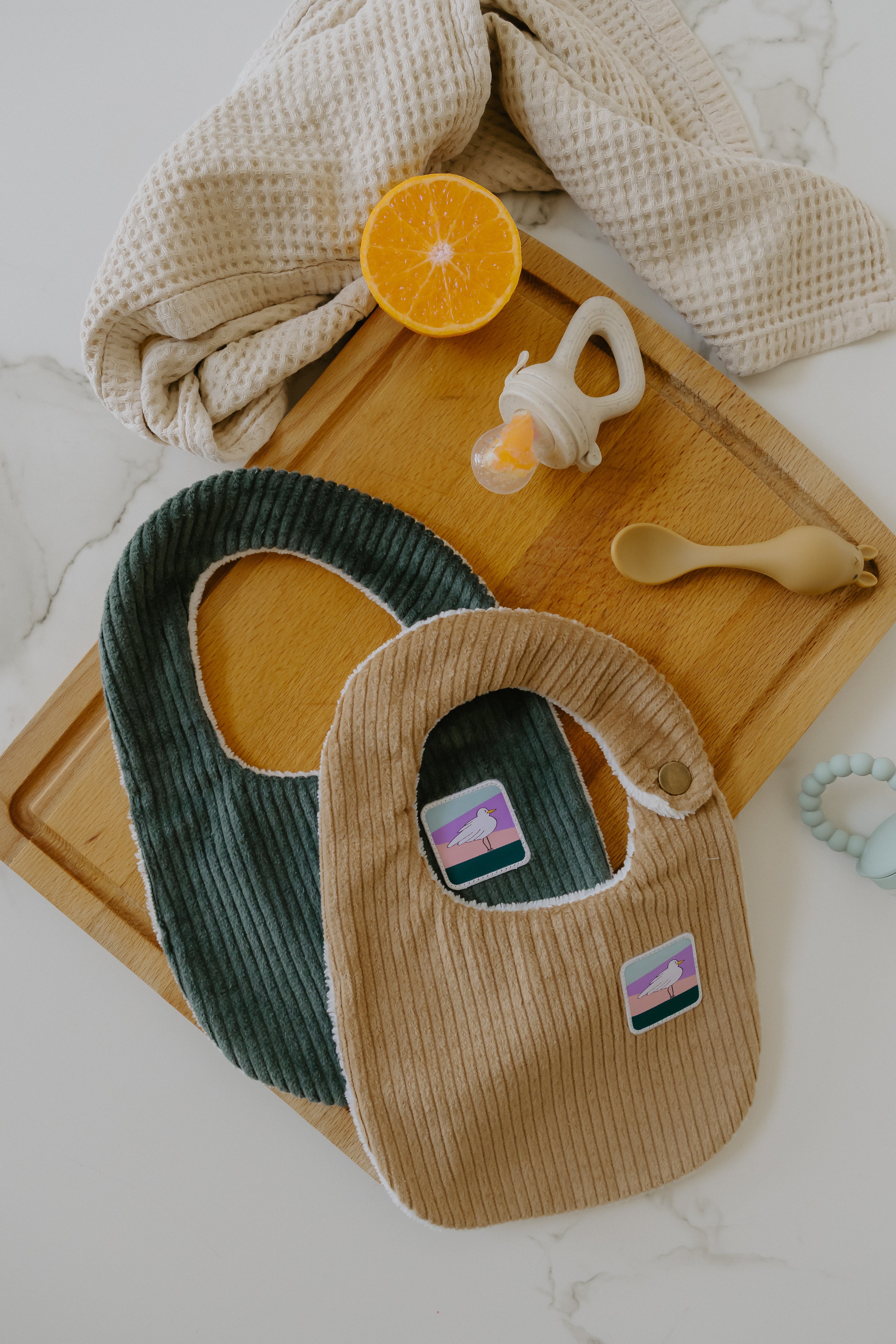 Les bavoirs pour bébés