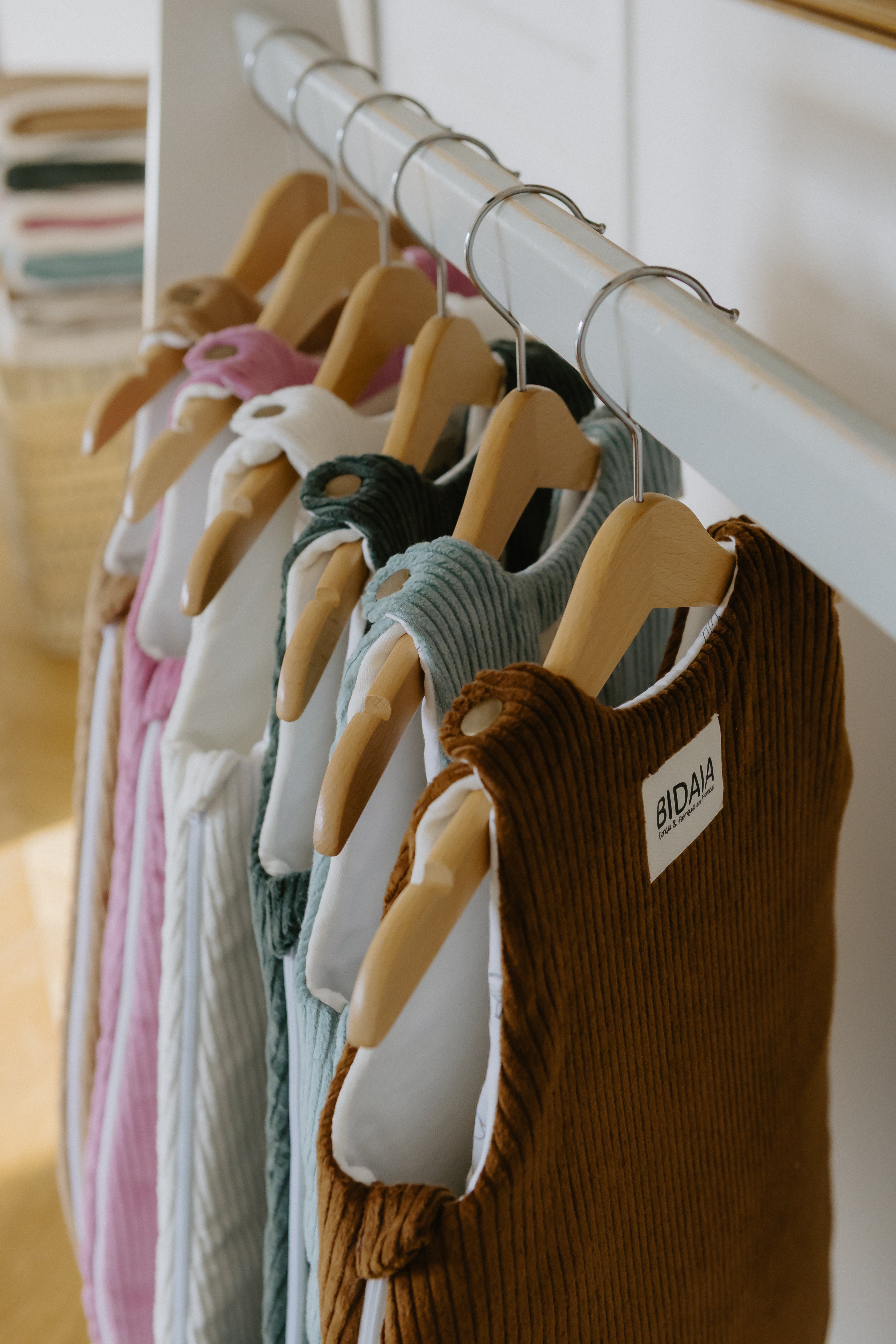 GIGOTEUSE EN VELOURS CÔTELÉ - Menthe