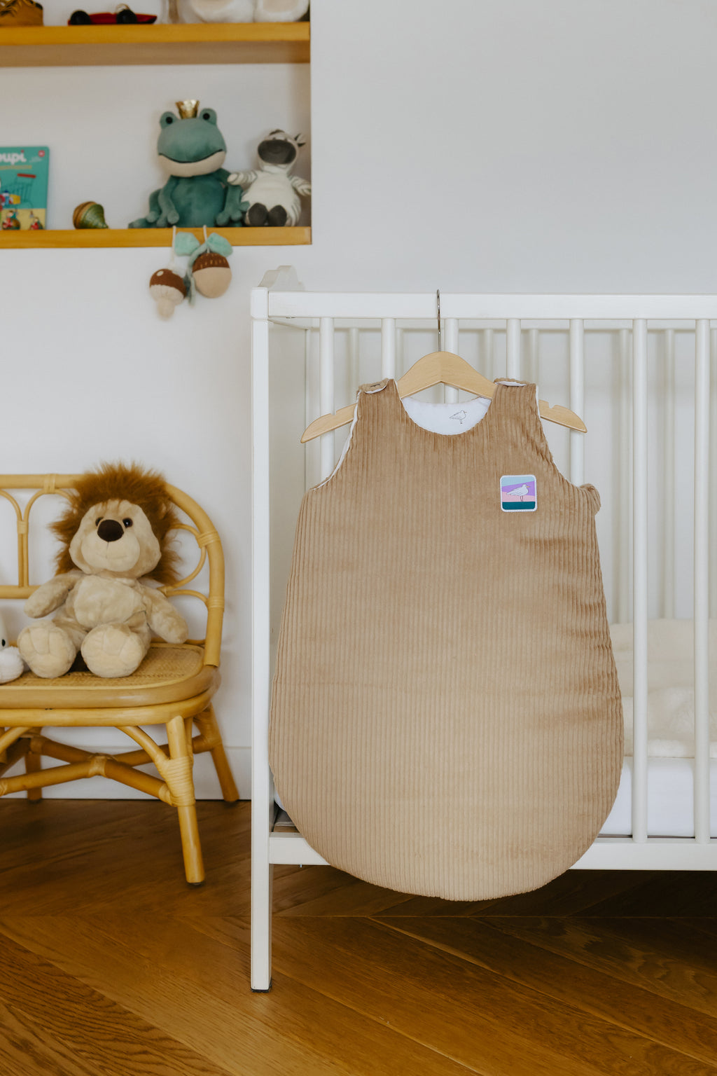 GIGOTEUSE EN VELOURS CÔTELÉ - Beige