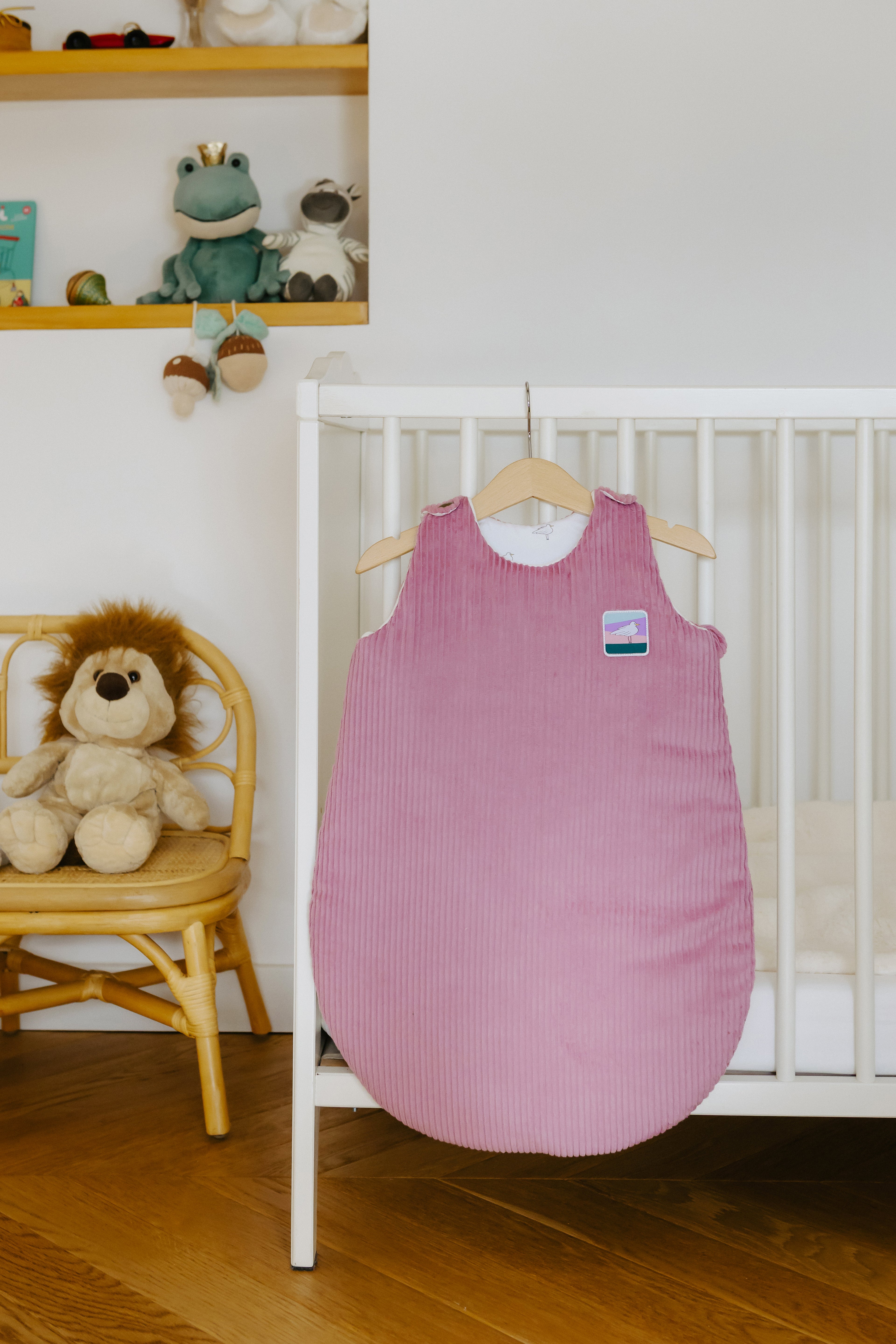 GIGOTEUSE EN VELOURS CÔTELÉ - Rose