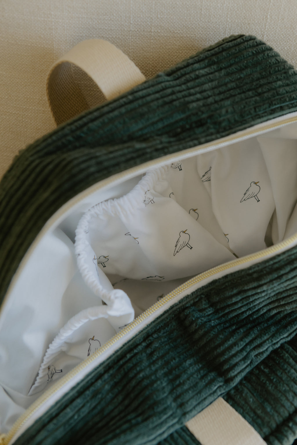 SAC À LANGER - Vert sapin