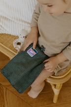 PROTÈGE CARNET DE SANTÉ - Vert sapin