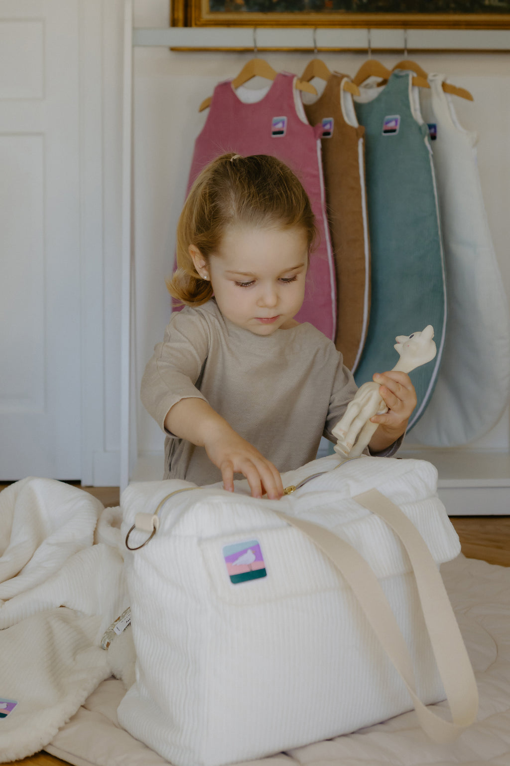 SAC À LANGER - Vert sapin