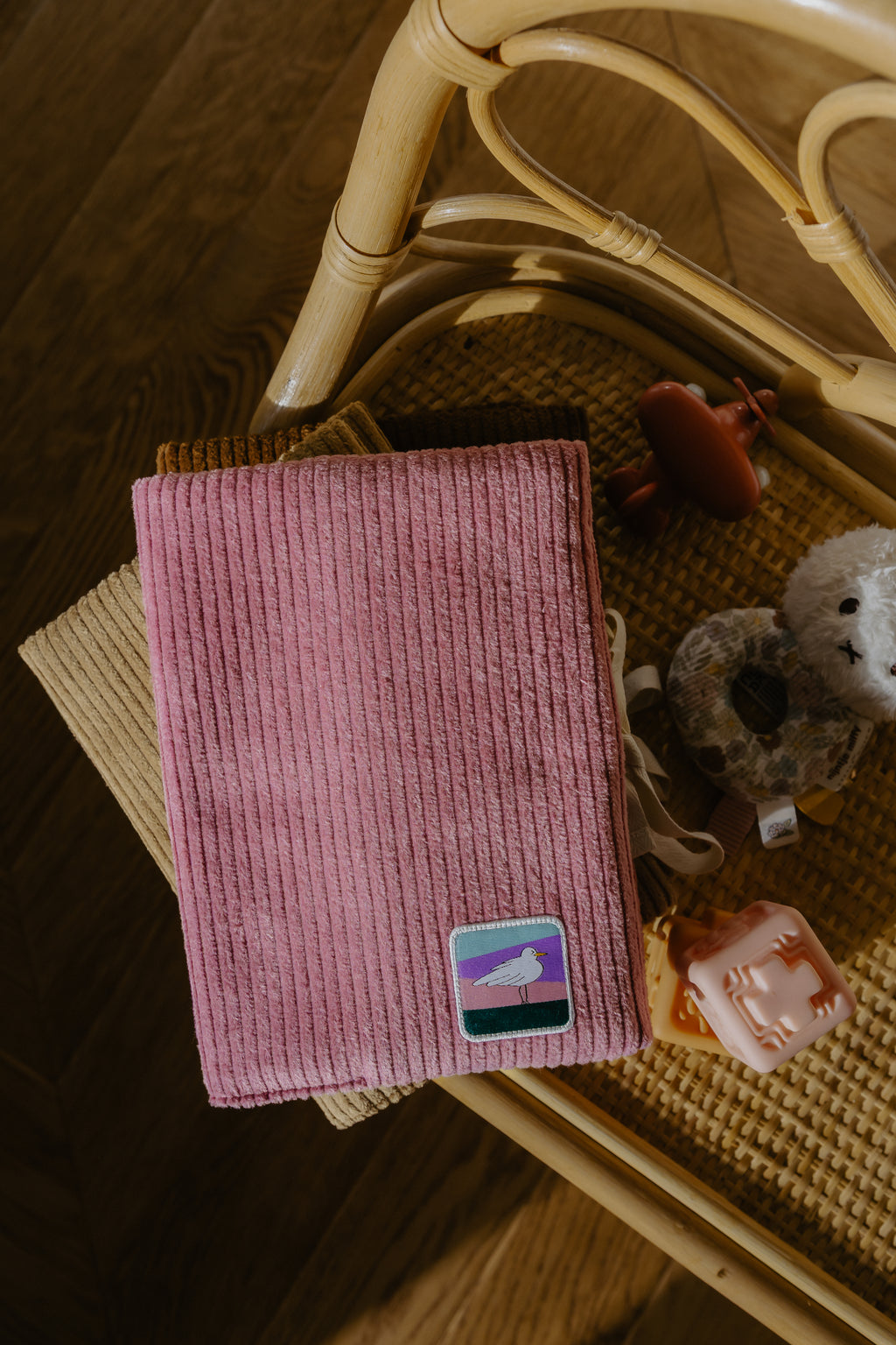 PROTÈGE CARNET DE SANTÉ - Rose