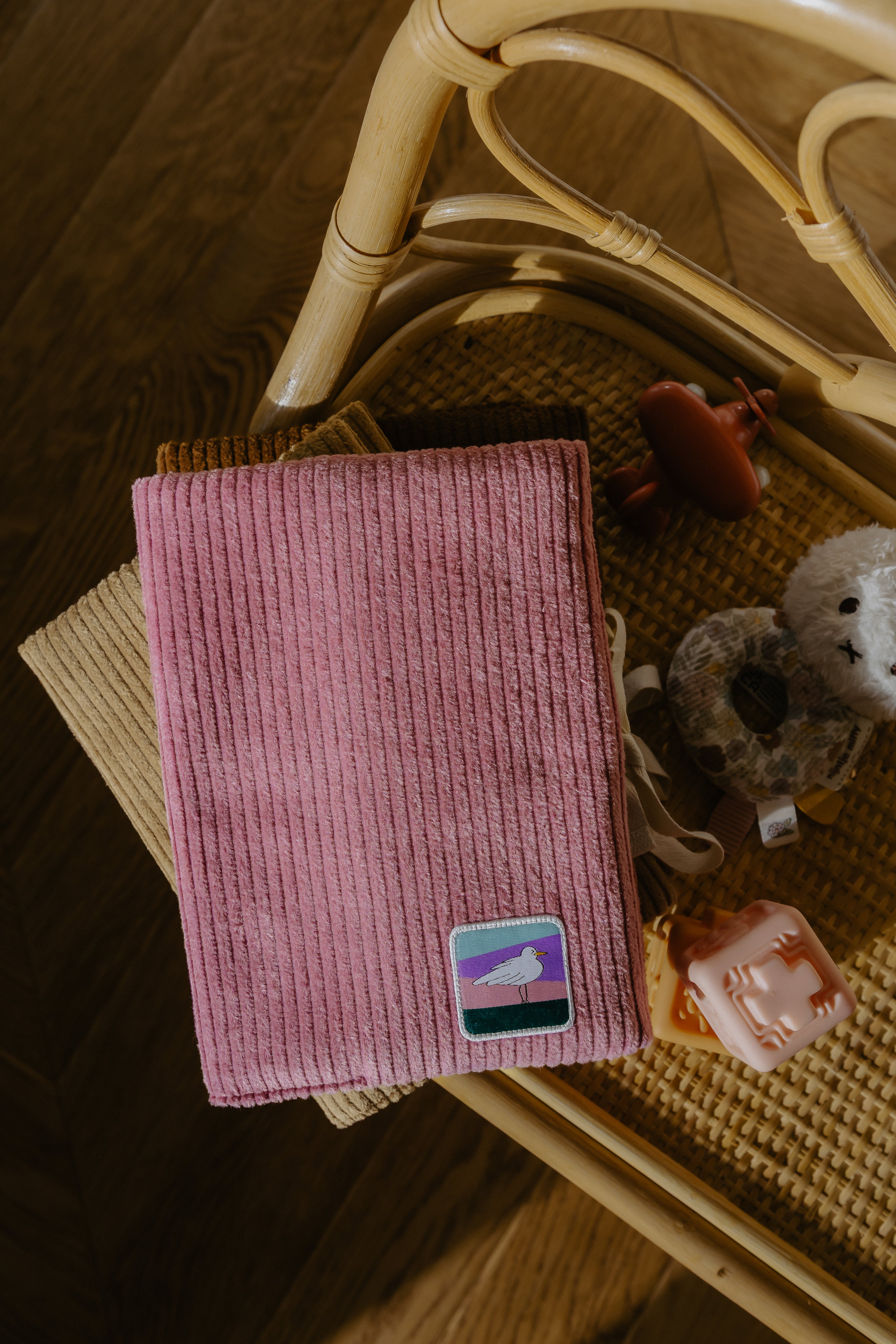 PROTÈGE CARNET DE SANTÉ - Rose