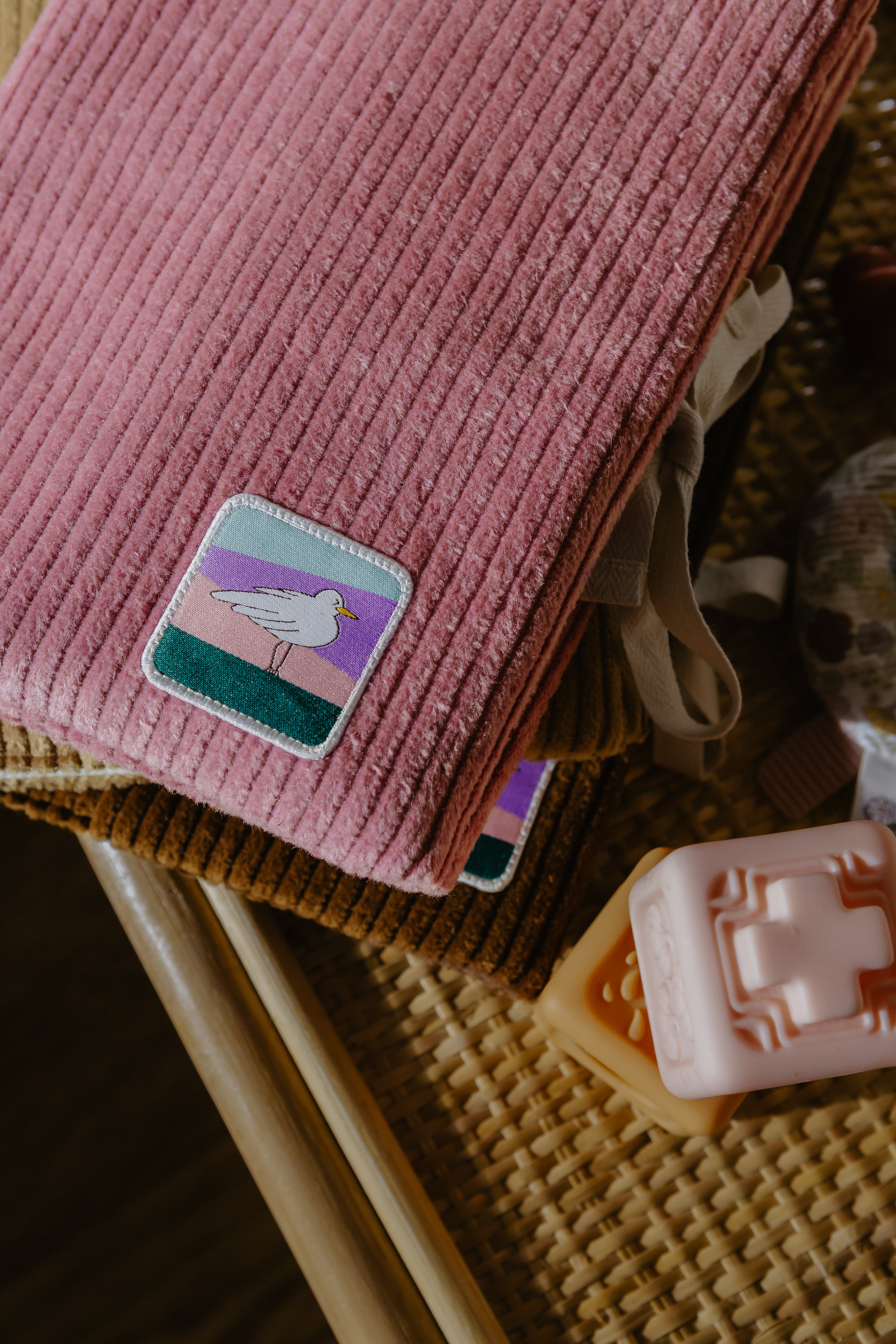 PROTÈGE CARNET DE SANTÉ - Rose